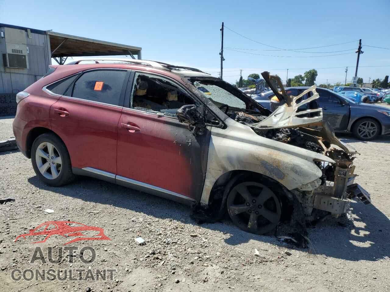 LEXUS RX350 2012 - 2T2ZK1BA6CC077670