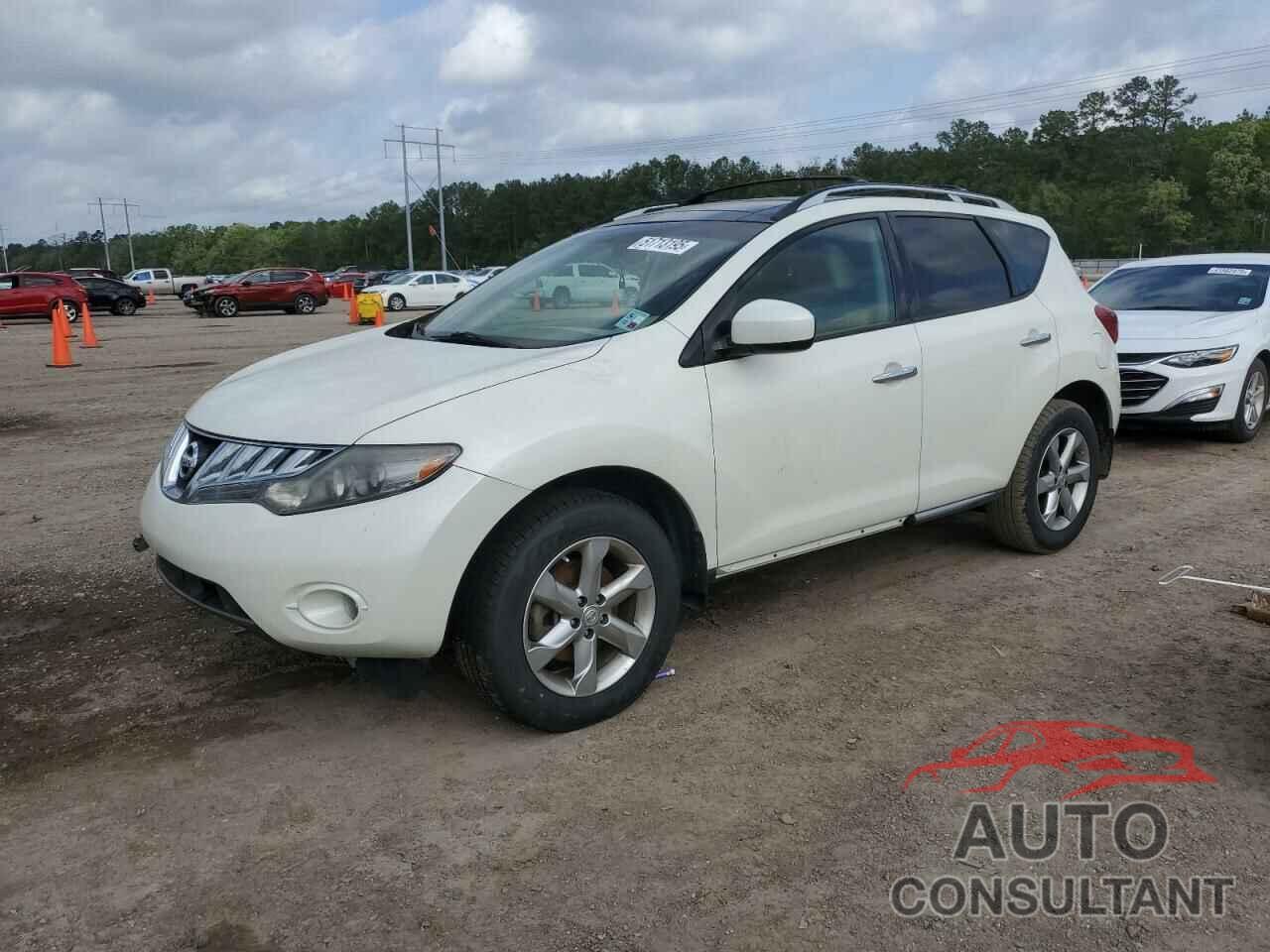 NISSAN MURANO 2009 - JN8AZ18U29W106262