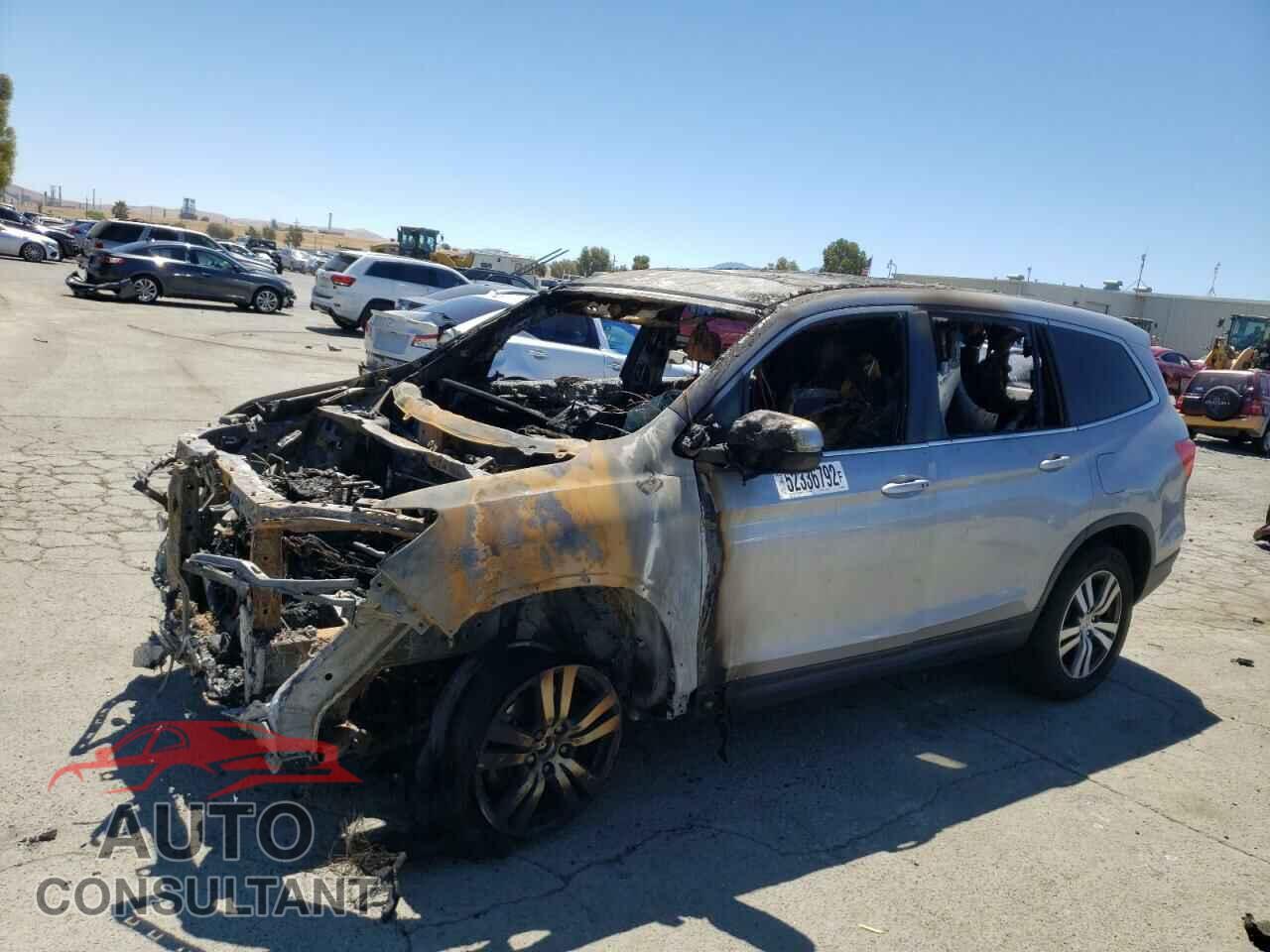 HONDA PILOT 2017 - 5FNYF5H30HB036734