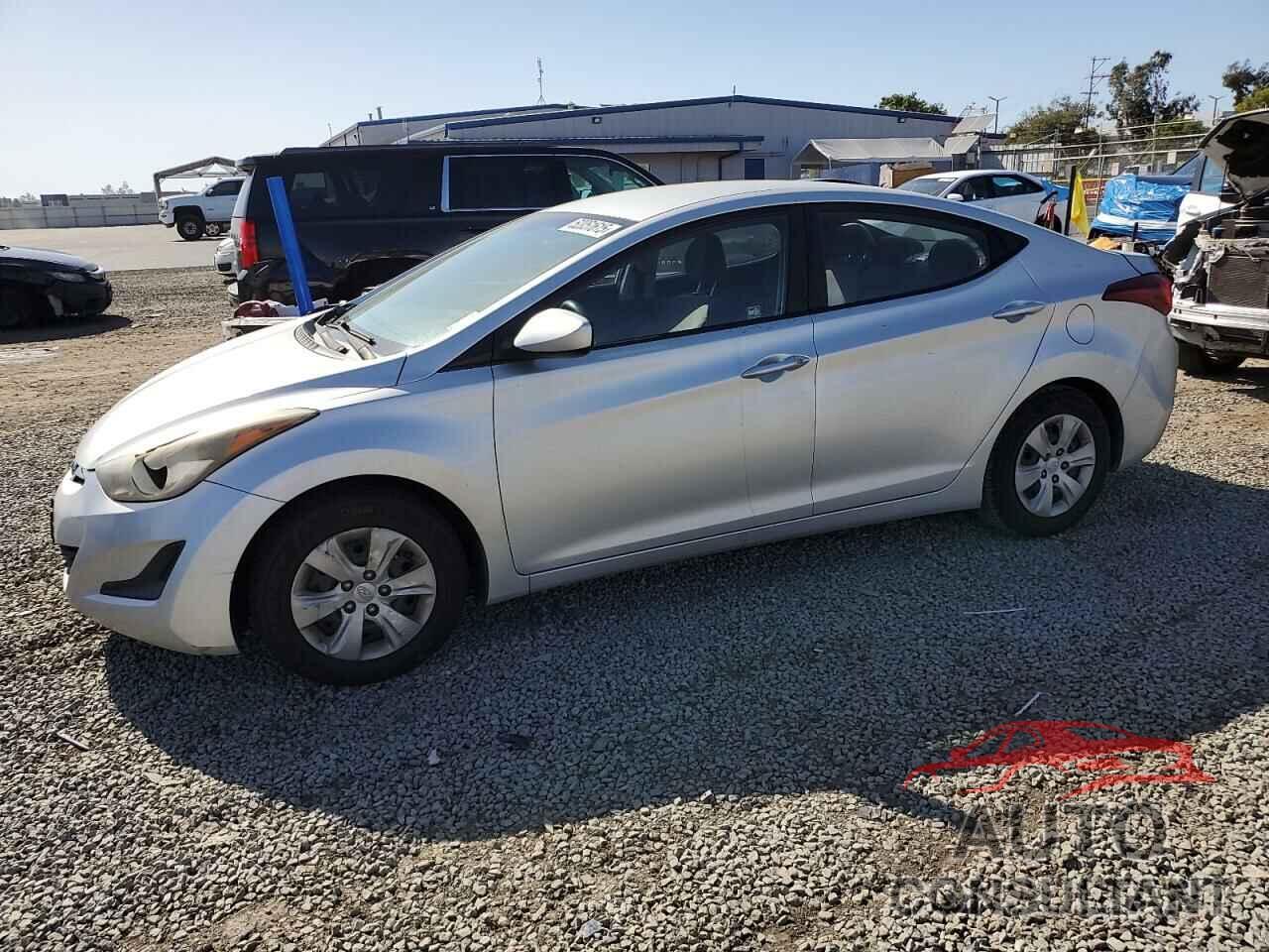 HYUNDAI ELANTRA 2016 - 5NPDH4AE9GH739652
