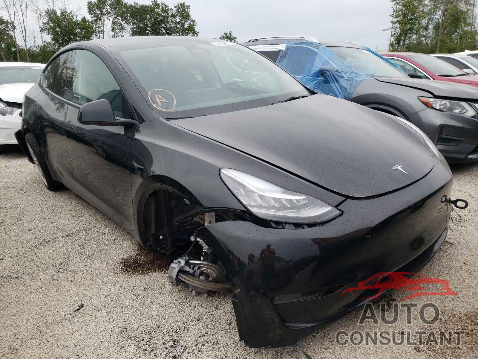 TESLA MODEL Y 2021 - 5YJYGDEE3MF190832
