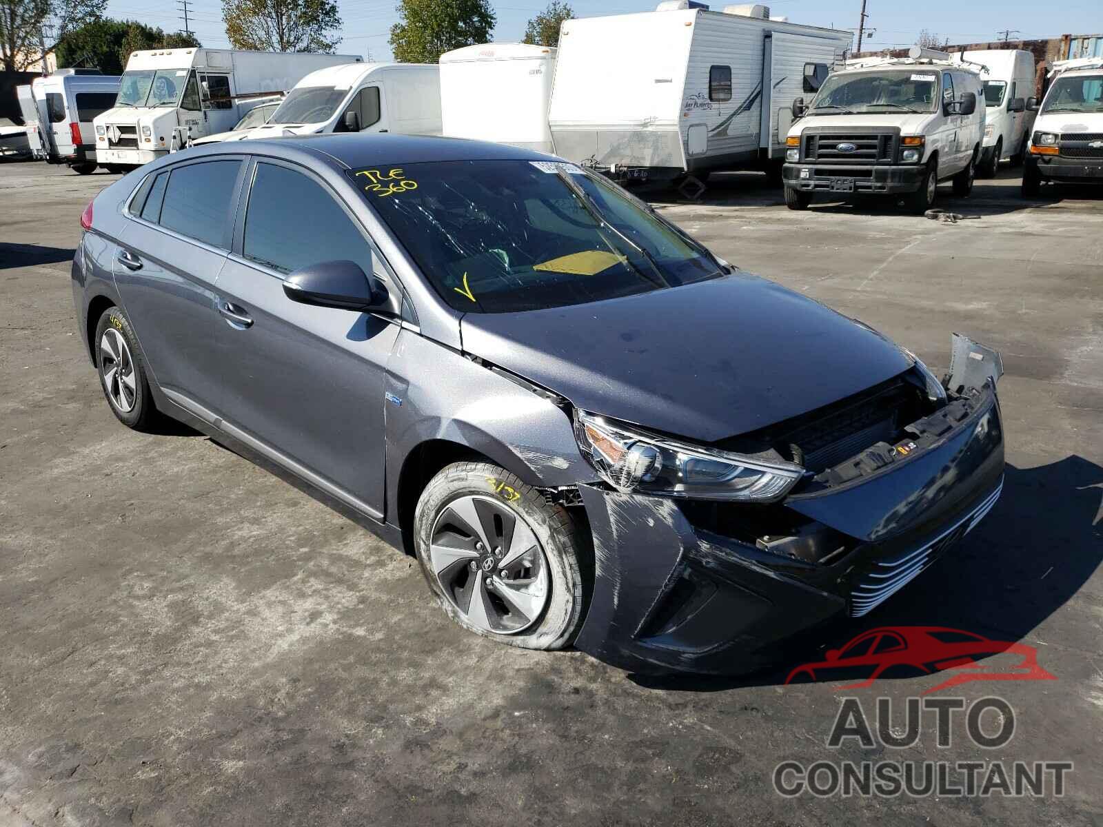 HYUNDAI IONIQ 2018 - KMHC75LC7JU101540