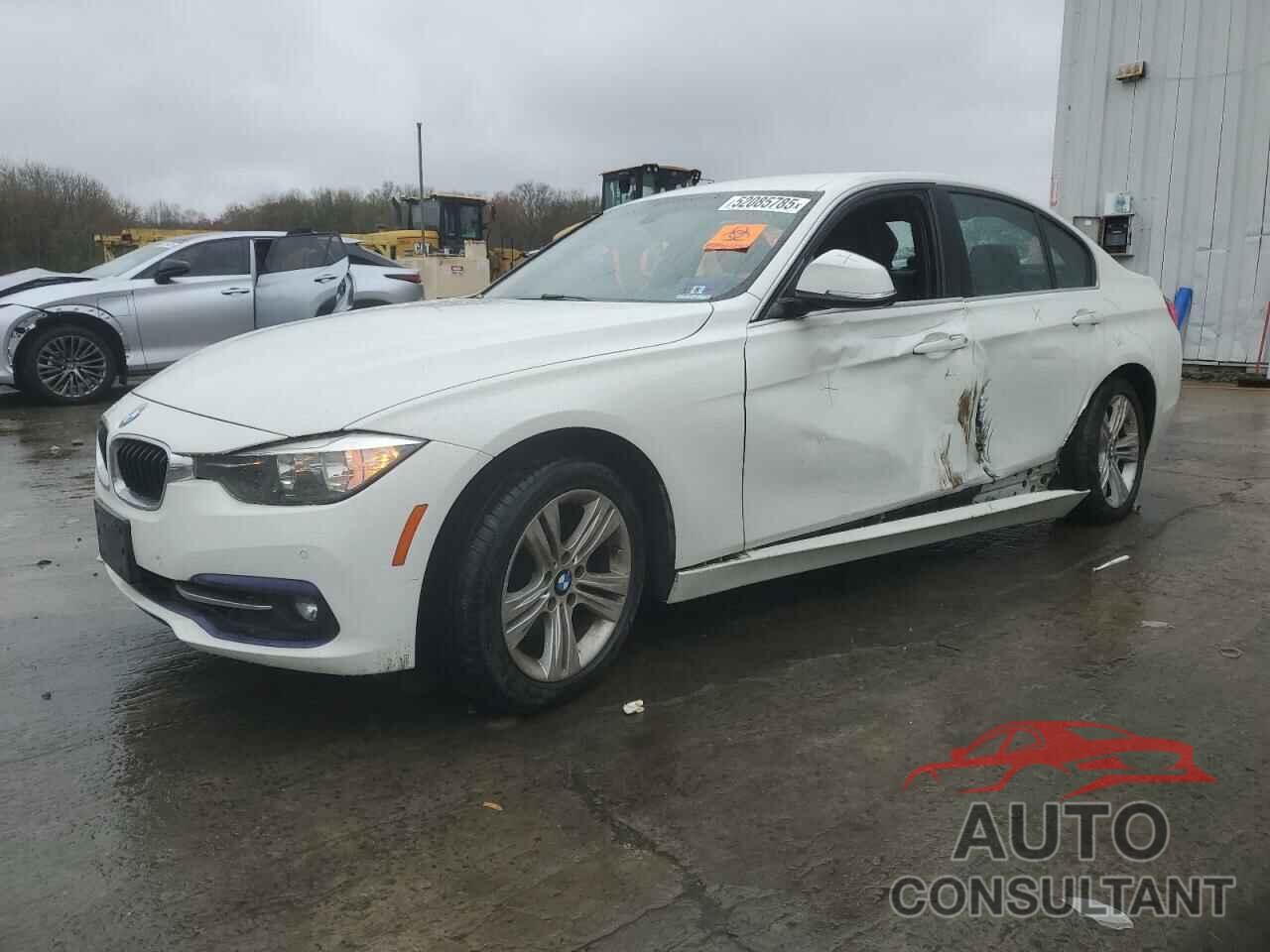 BMW 3 SERIES 2017 - WBA8D9G30HNU65191