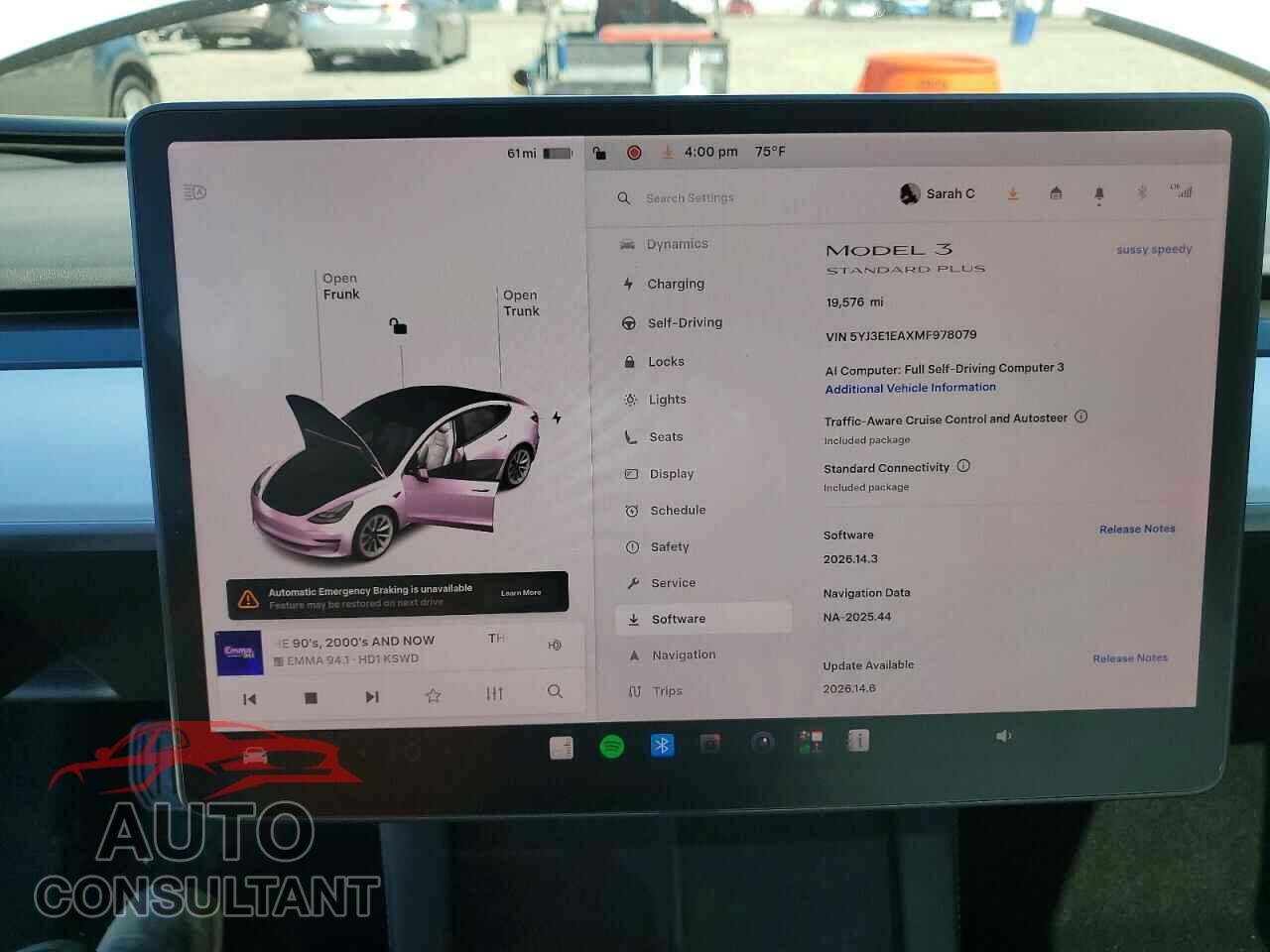 TESLA MODEL 3 2021 - 5YJ3E1EAXMF978079