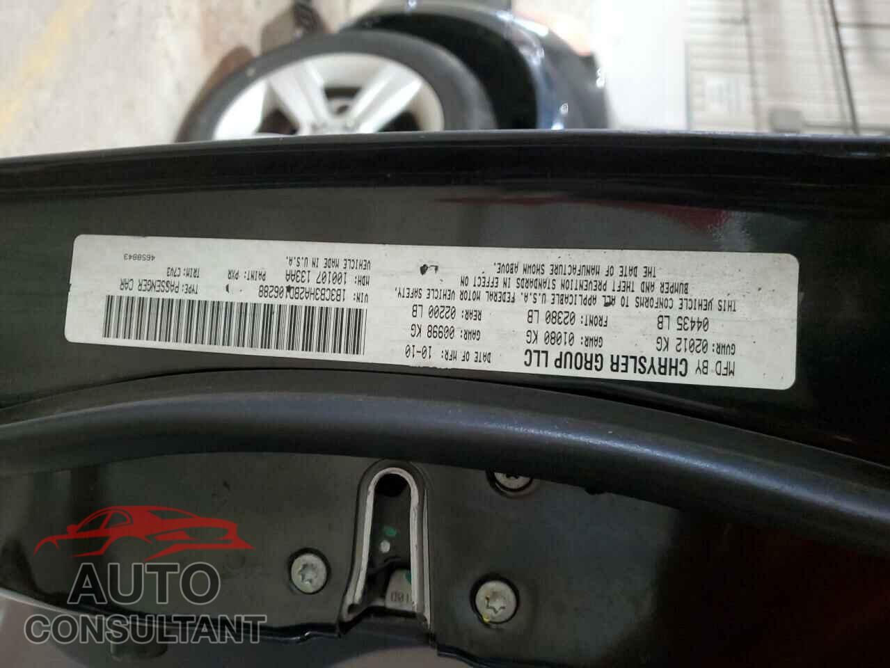 DODGE CALIBER 2011 - 1B3CB3HA2BD106288
