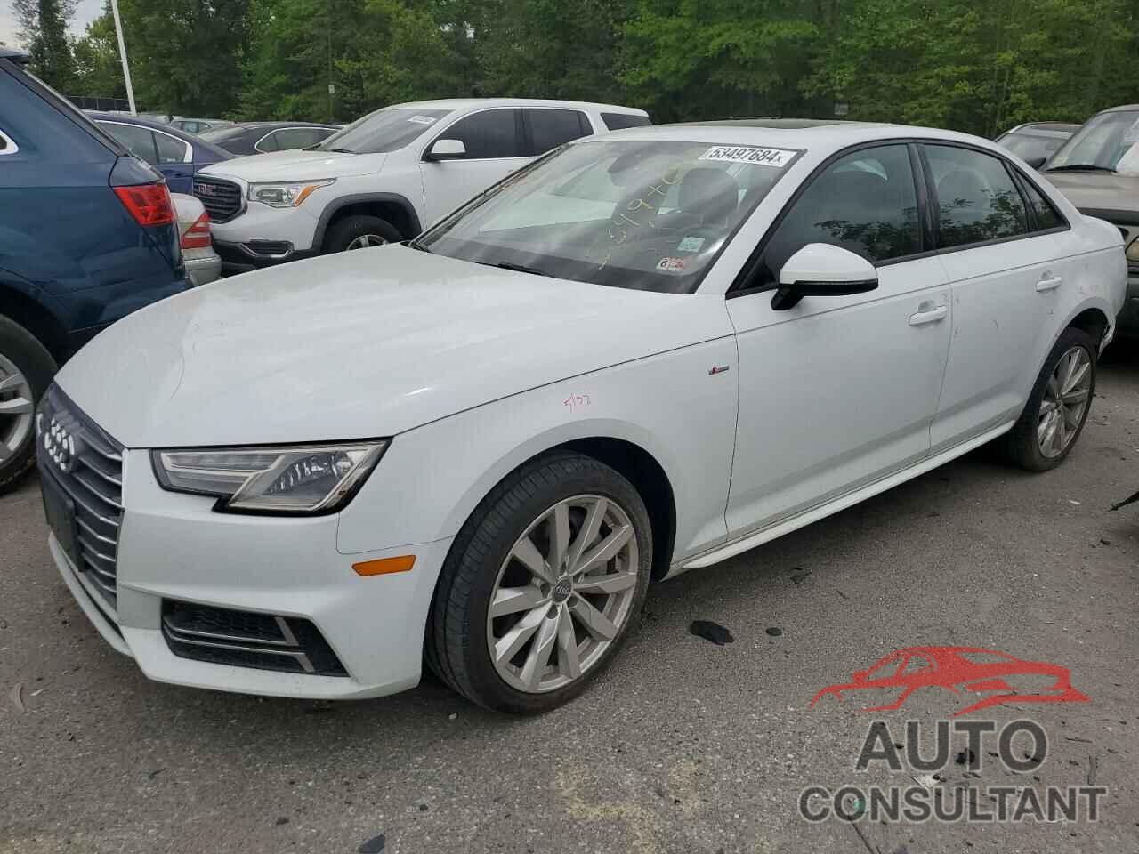 AUDI A4 2018 - WAUDNAF46JA072199