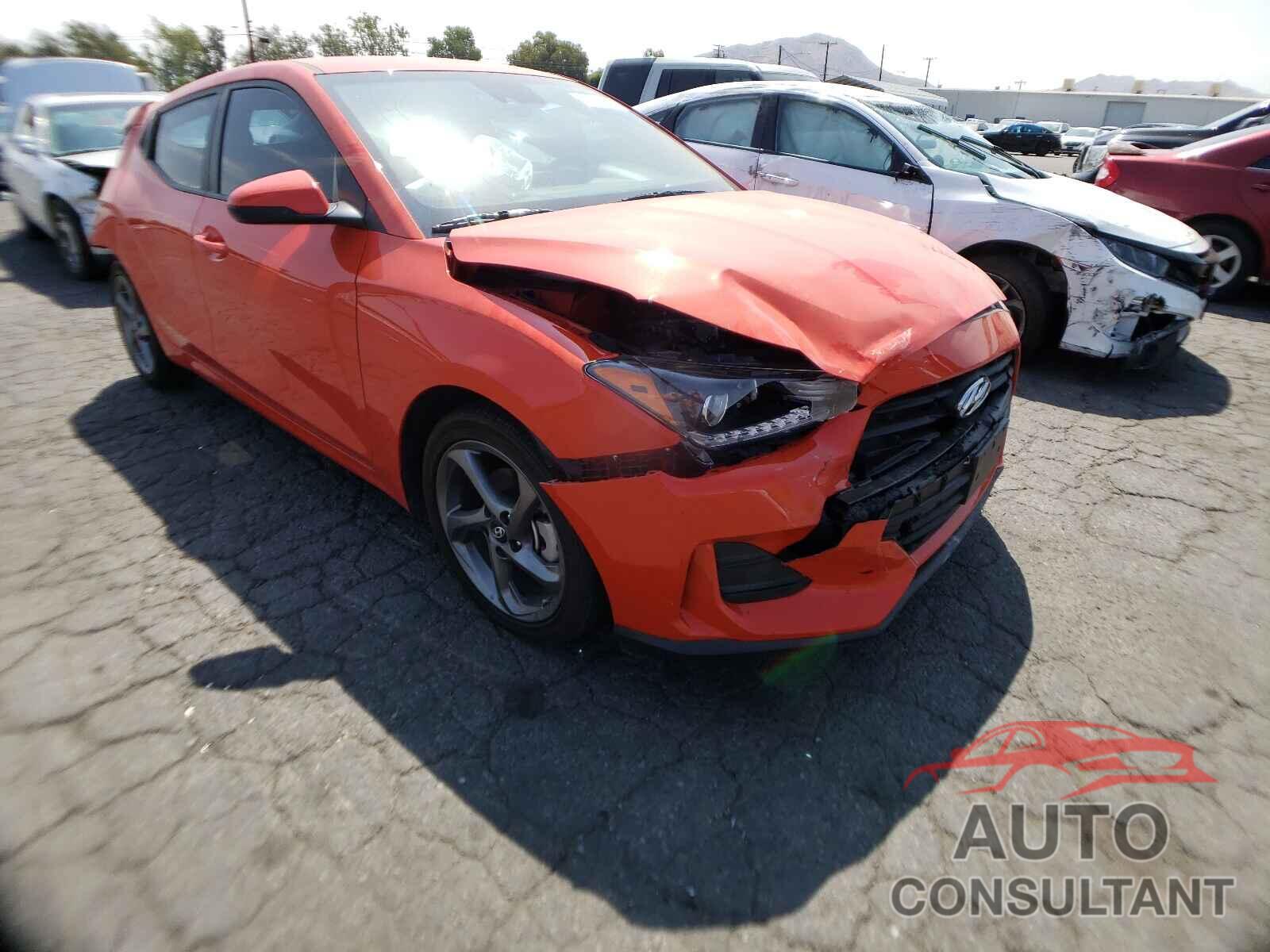 HYUNDAI VELOSTER 2019 - KMHTG6AF0KU020092