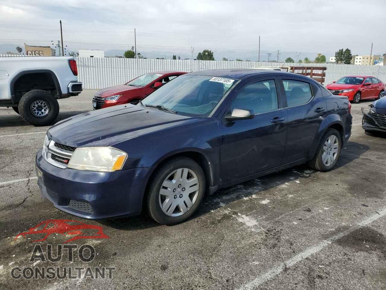 DODGE AVENGER 2013 - 1C3CDZAB4DN742419