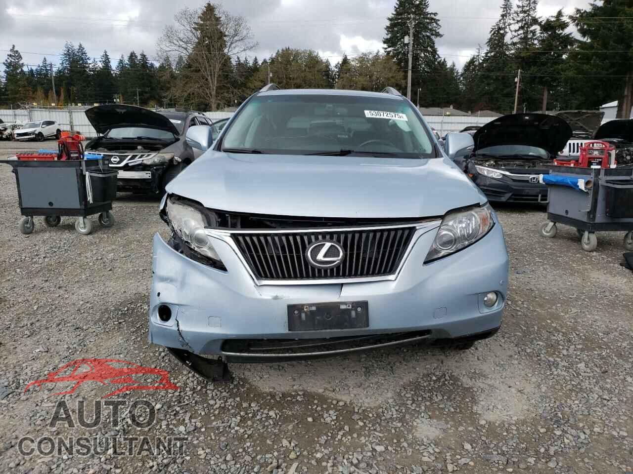 LEXUS RX350 2010 - 2T2BK1BA7AC046832