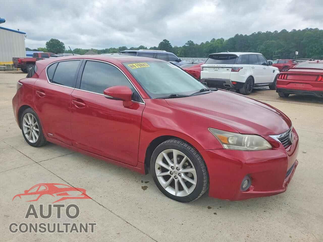 LEXUS CT 200 2012 - JTHKD5BH1C2089632