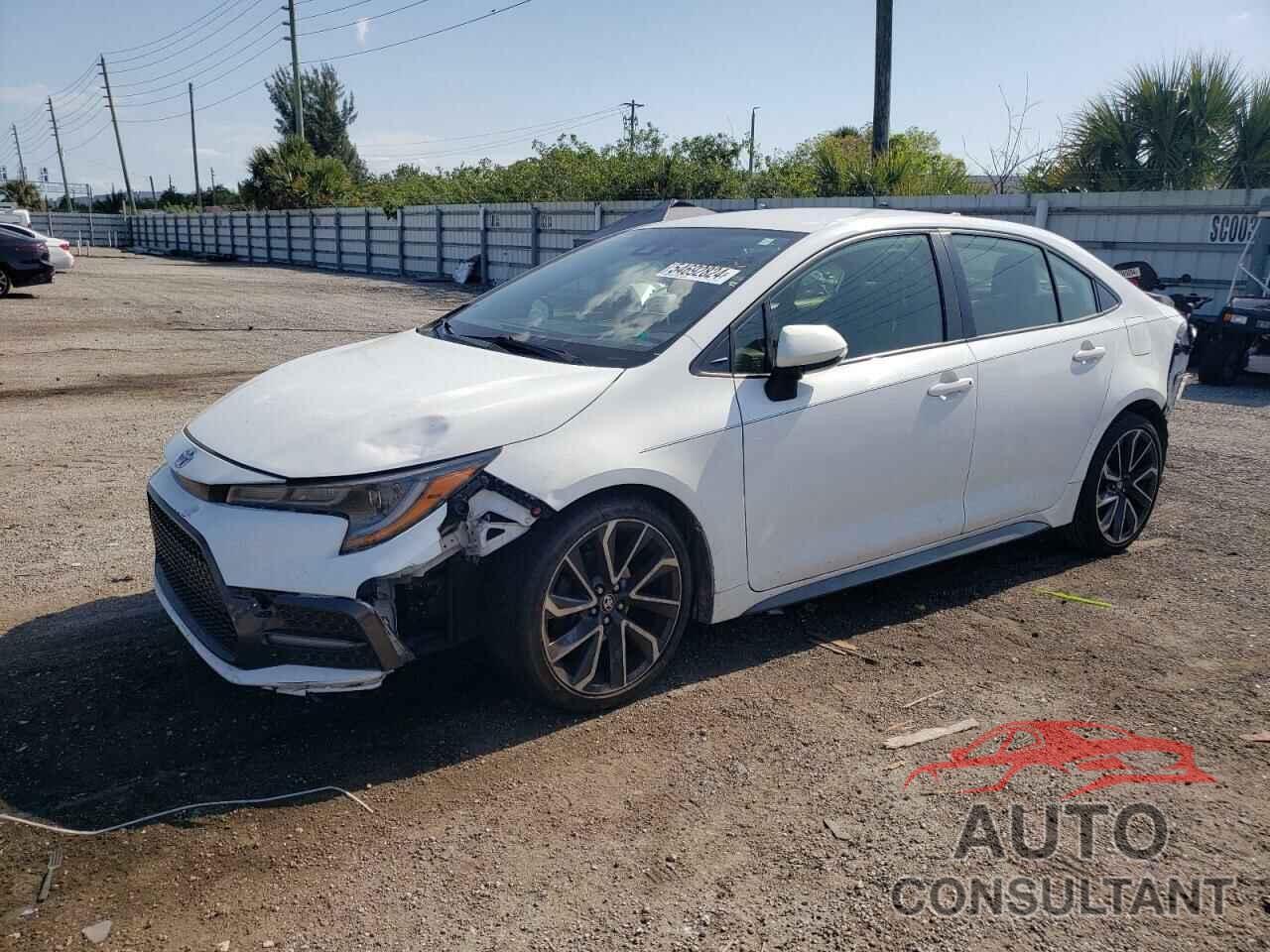 TOYOTA COROLLA 2021 - JTDS4MCE9MJ080829