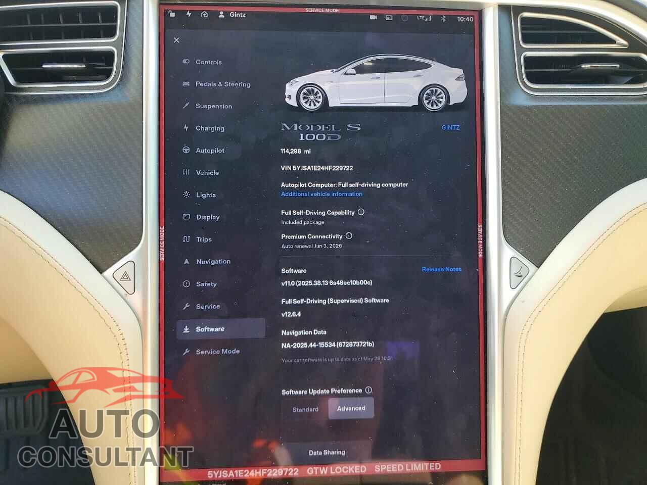 TESLA MODEL S 2017 - 5YJSA1E24HF229722