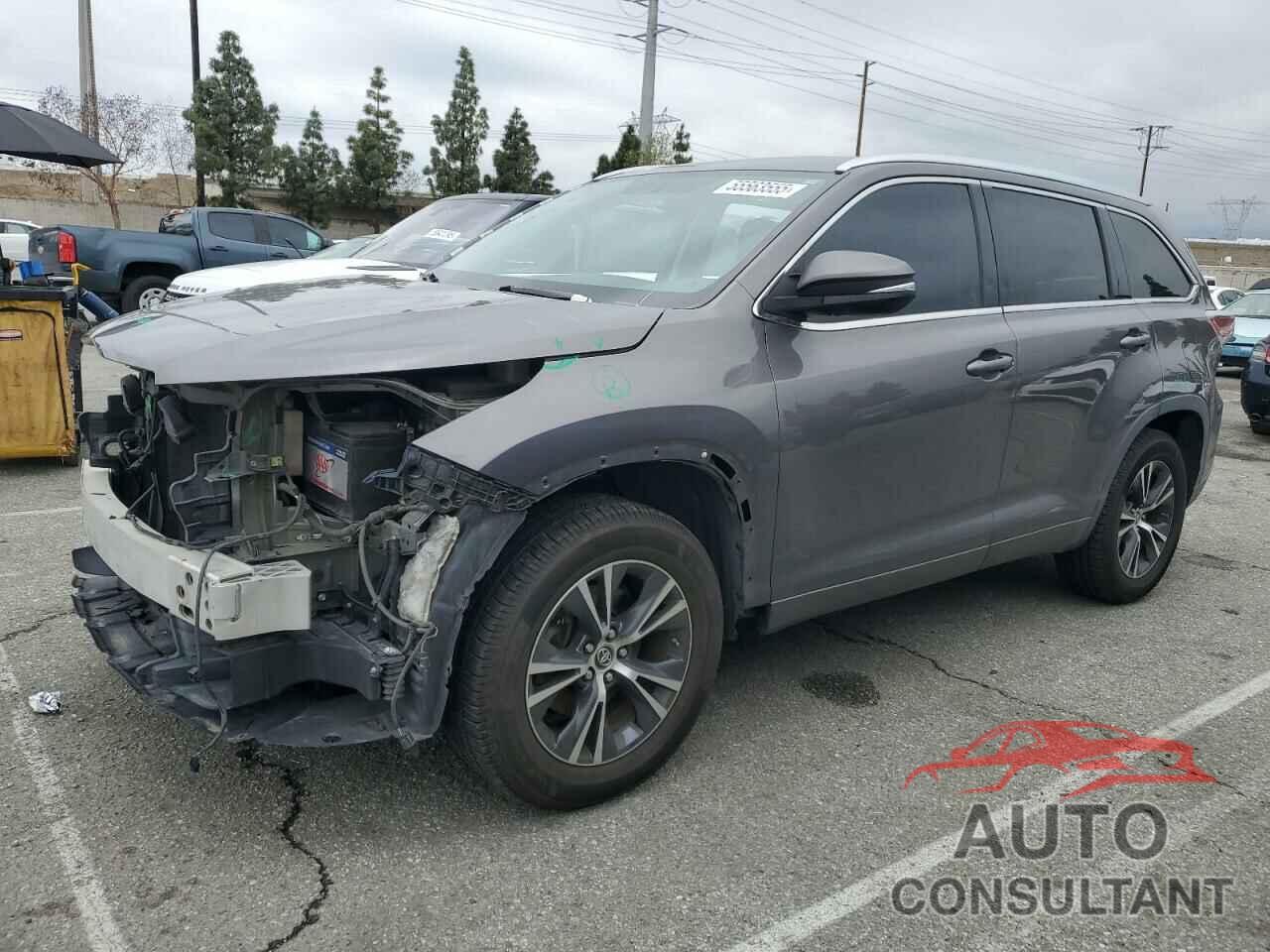TOYOTA HIGHLANDER 2016 - 5TDKKRFH3GS135758
