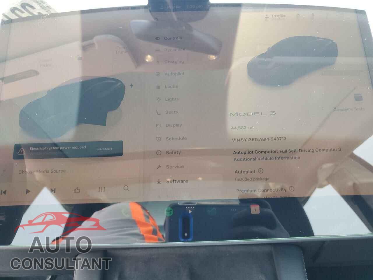 TESLA MODEL 3 2023 - 5YJ3E1EA8PF543713