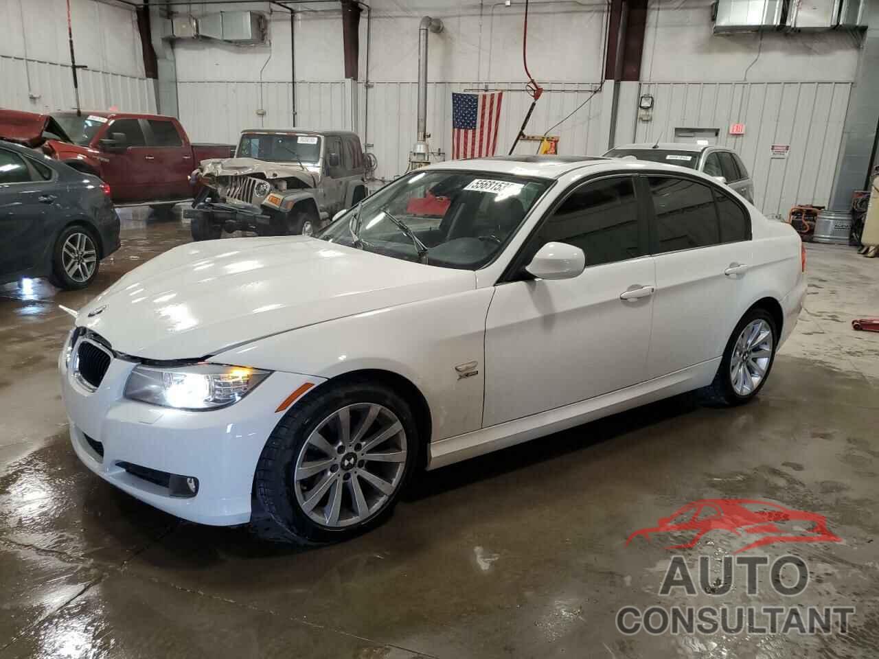 BMW 3 SERIES 2011 - WBAPK7C59BA772421