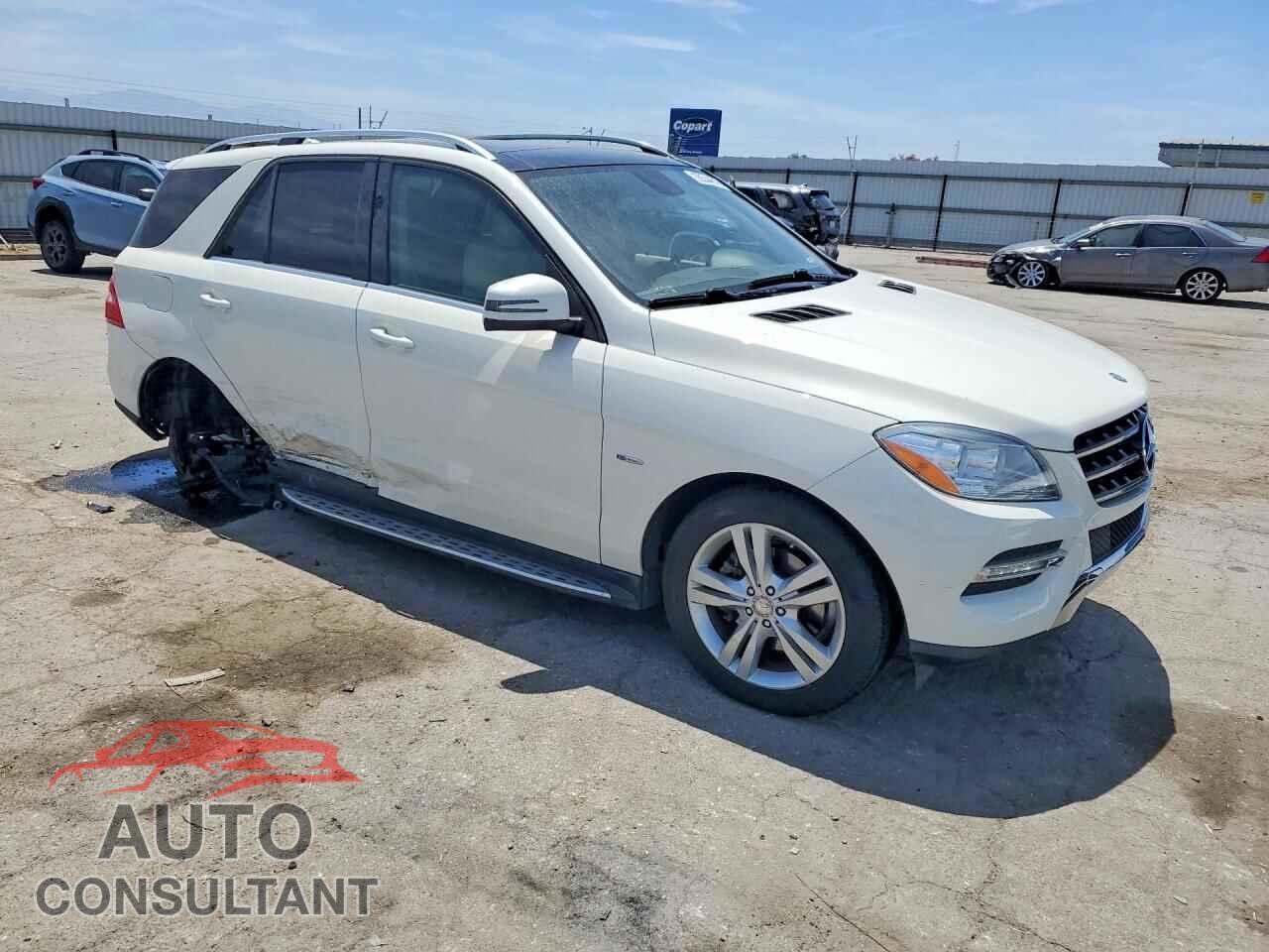 MERCEDES-BENZ M-CLASS 2012 - 4JGDA5HB0CA012614