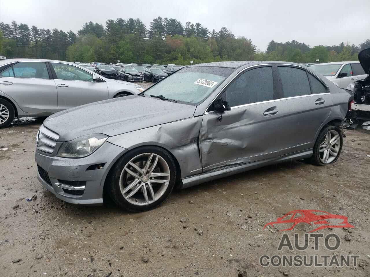 MERCEDES-BENZ C-CLASS 2012 - WDDGF8BB7CR239965