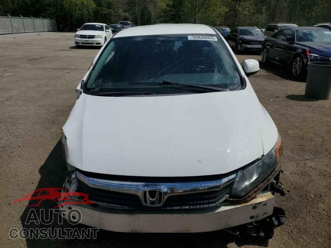 HONDA CIVIC 2012 - 2HGFB2F40CH103138