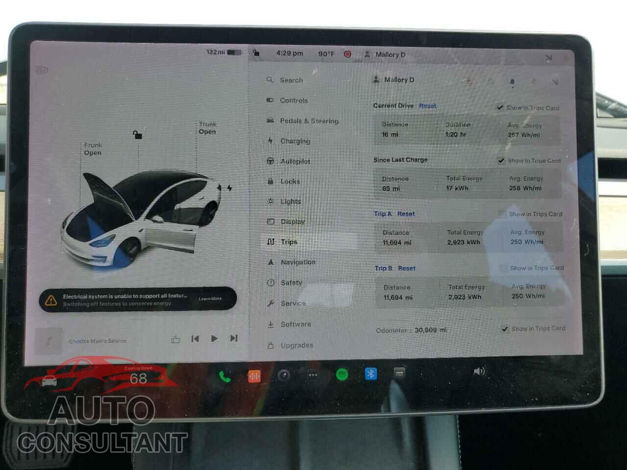 TESLA MODEL 3 2021 - 5YJ3E1EA1MF045896
