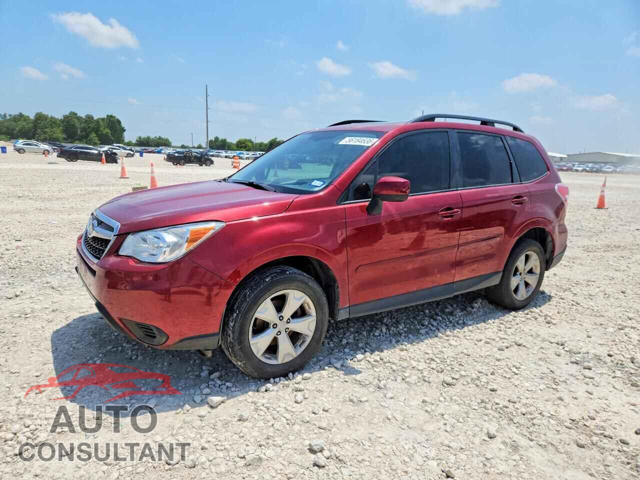 SUBARU FORESTER 2016 - JF2SJADCXGH492405