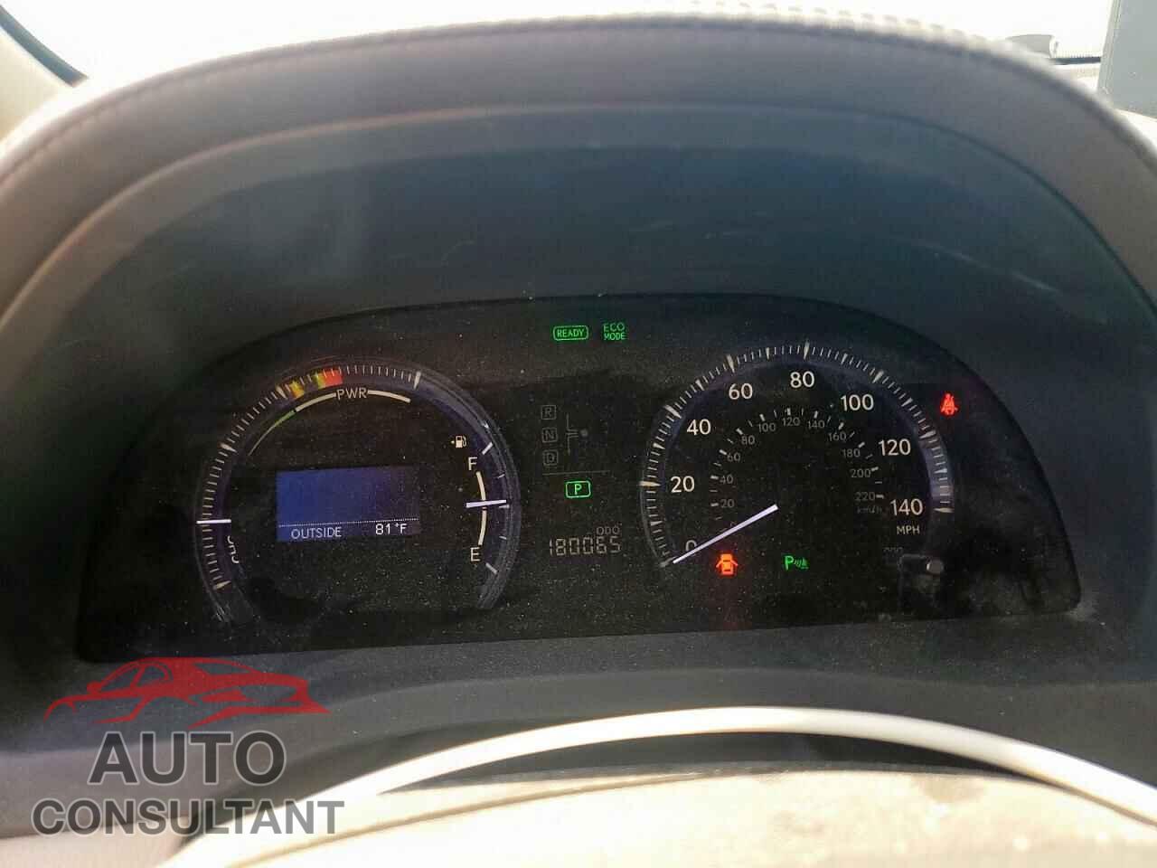 LEXUS HS 2010 - JTHBB1BA8A2010066
