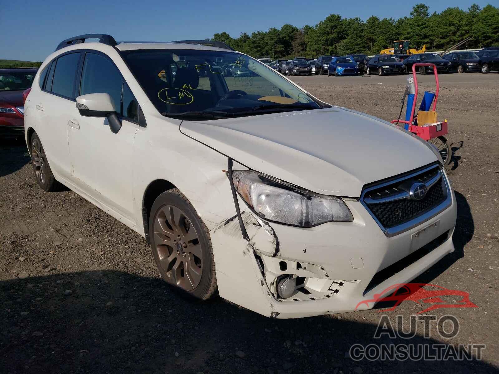 SUBARU IMPREZA 2016 - JF1GPAS65G8290092