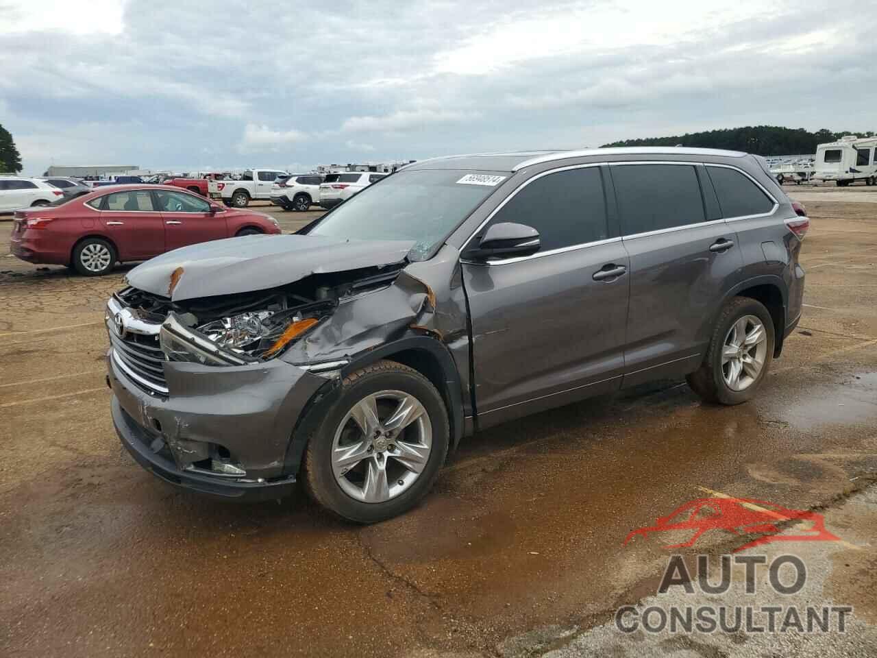 TOYOTA HIGHLANDER 2014 - 5TDDKRFH2ES028397