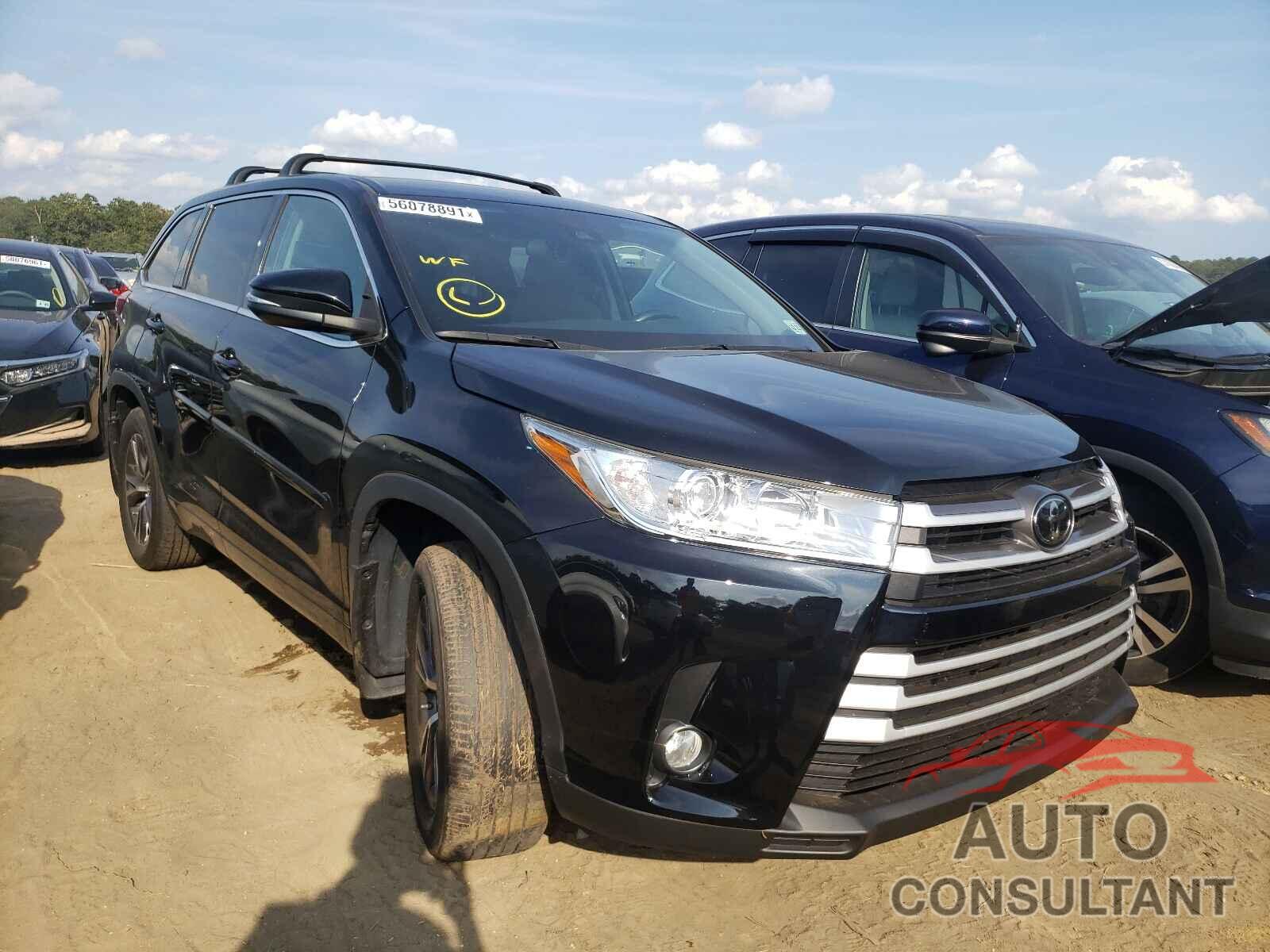 TOYOTA HIGHLANDER 2018 - 5TDBZRFH3JS903189