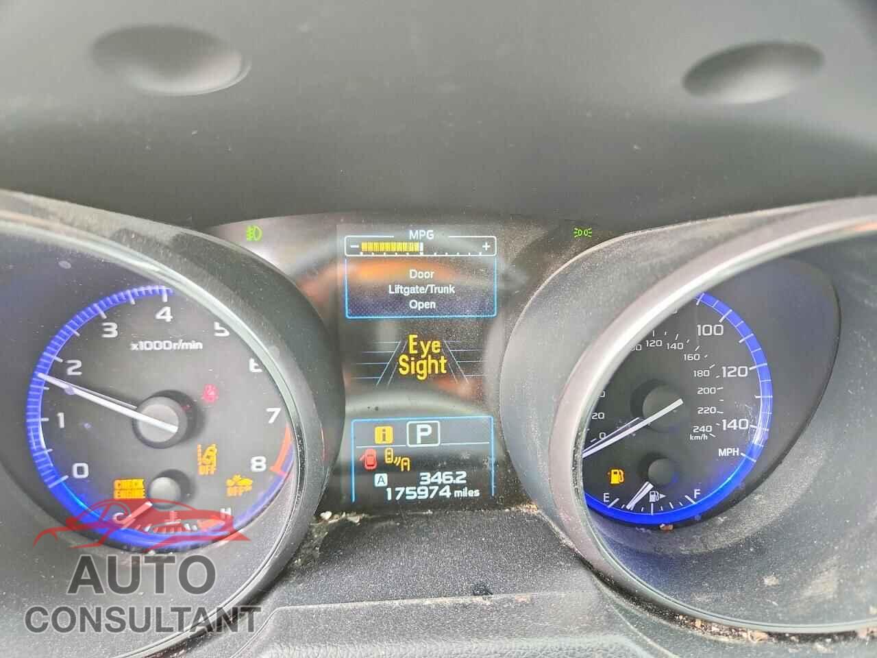 SUBARU OUTBACK 2015 - 4S4BSBNC5F3270698