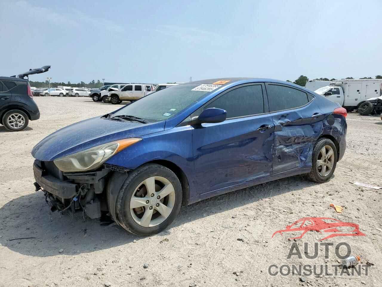HYUNDAI ELANTRA 2013 - KMHDH4AE1DU669013