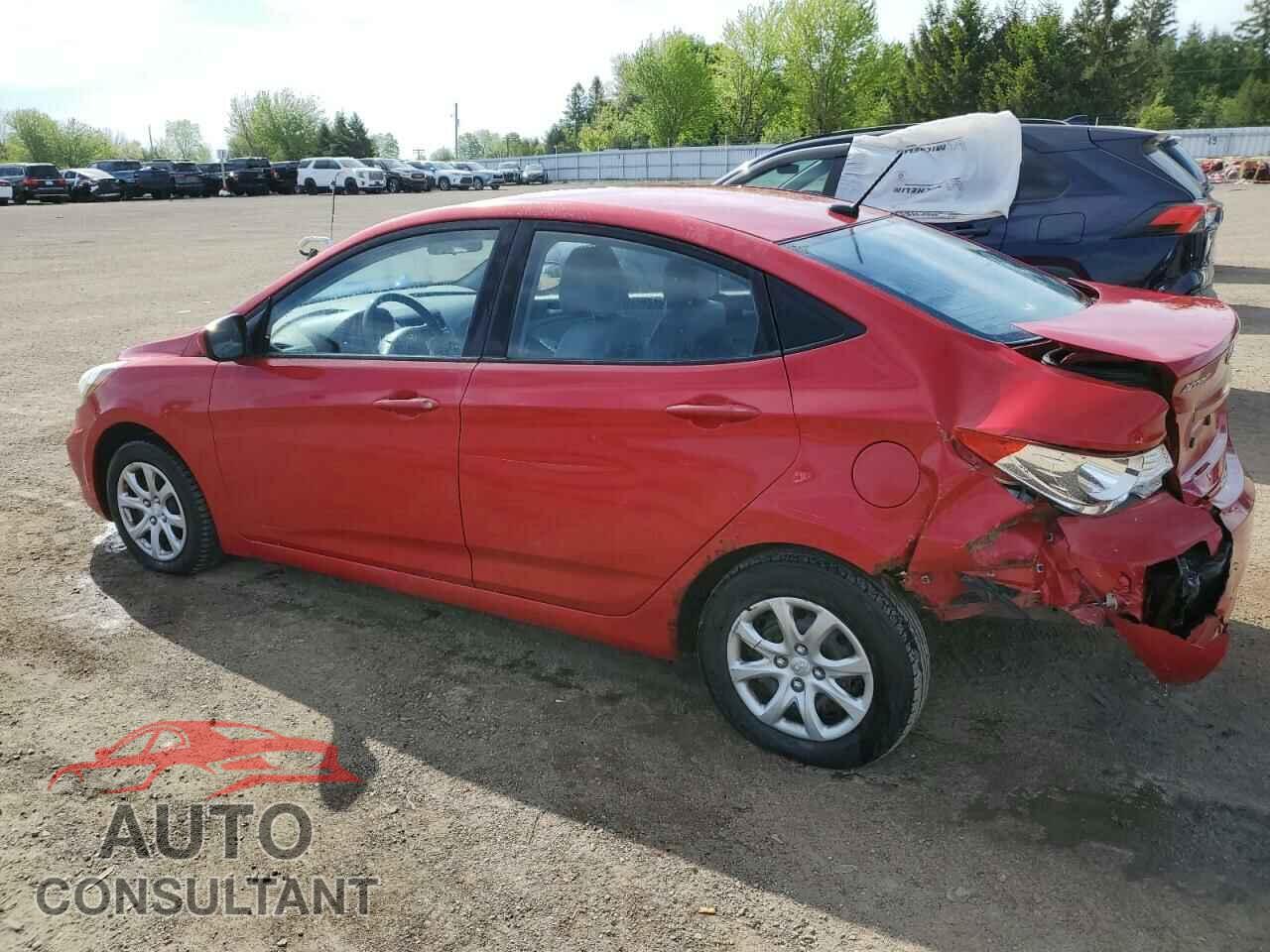 HYUNDAI ACCENT 2012 - KMHCT4AE3CU236513