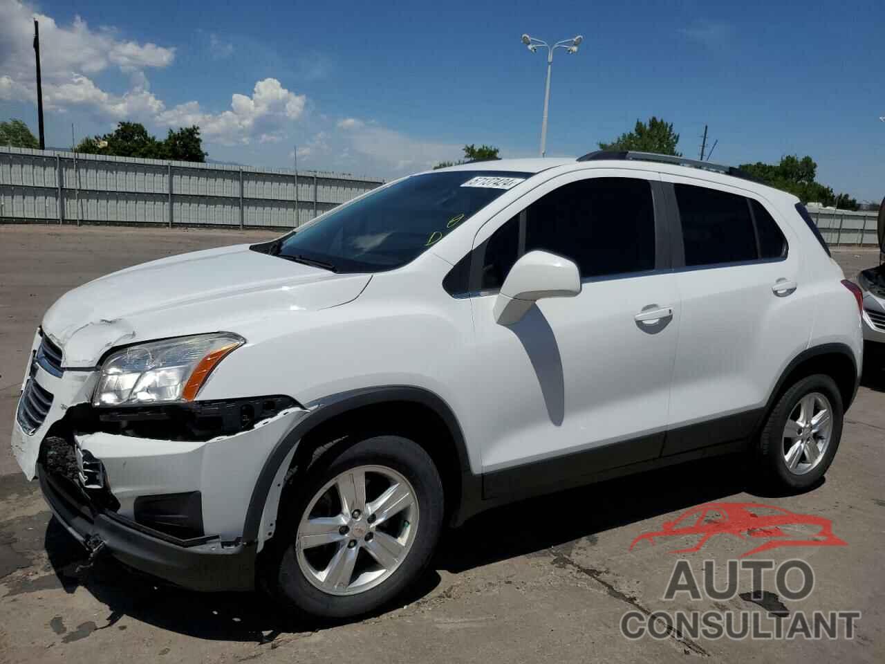 CHEVROLET TRAX 2016 - KL7CJPSB0GB677854