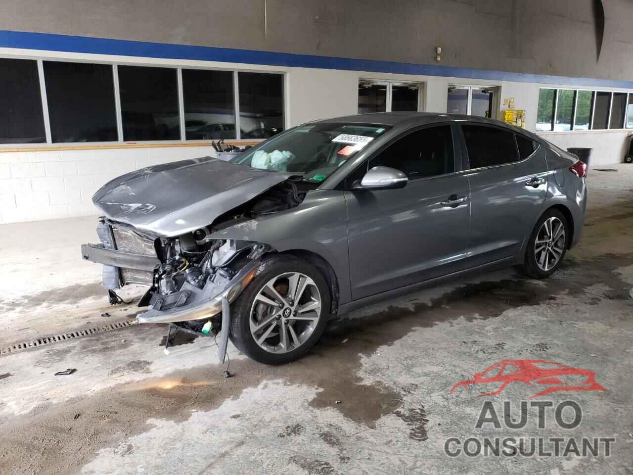 HYUNDAI ELANTRA 2017 - KMHD84LF1HU102361