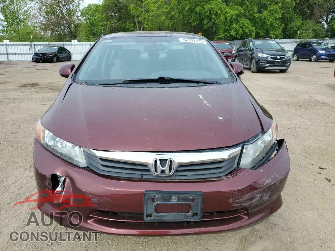 HONDA CIVIC 2012 - 2HGFB2F40CH036797