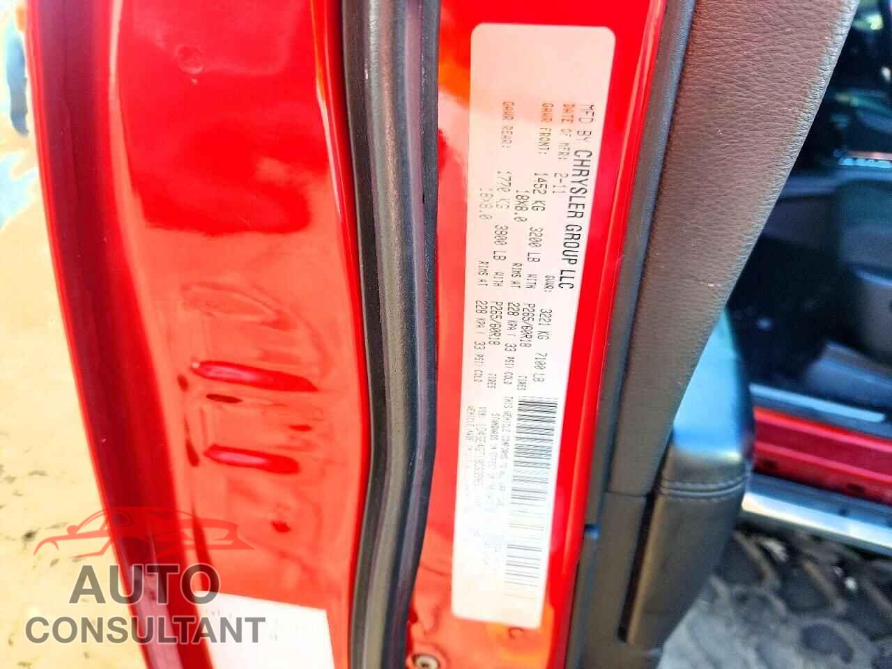 DODGE DURANGO 2011 - 1D4SE4GT1BC639851