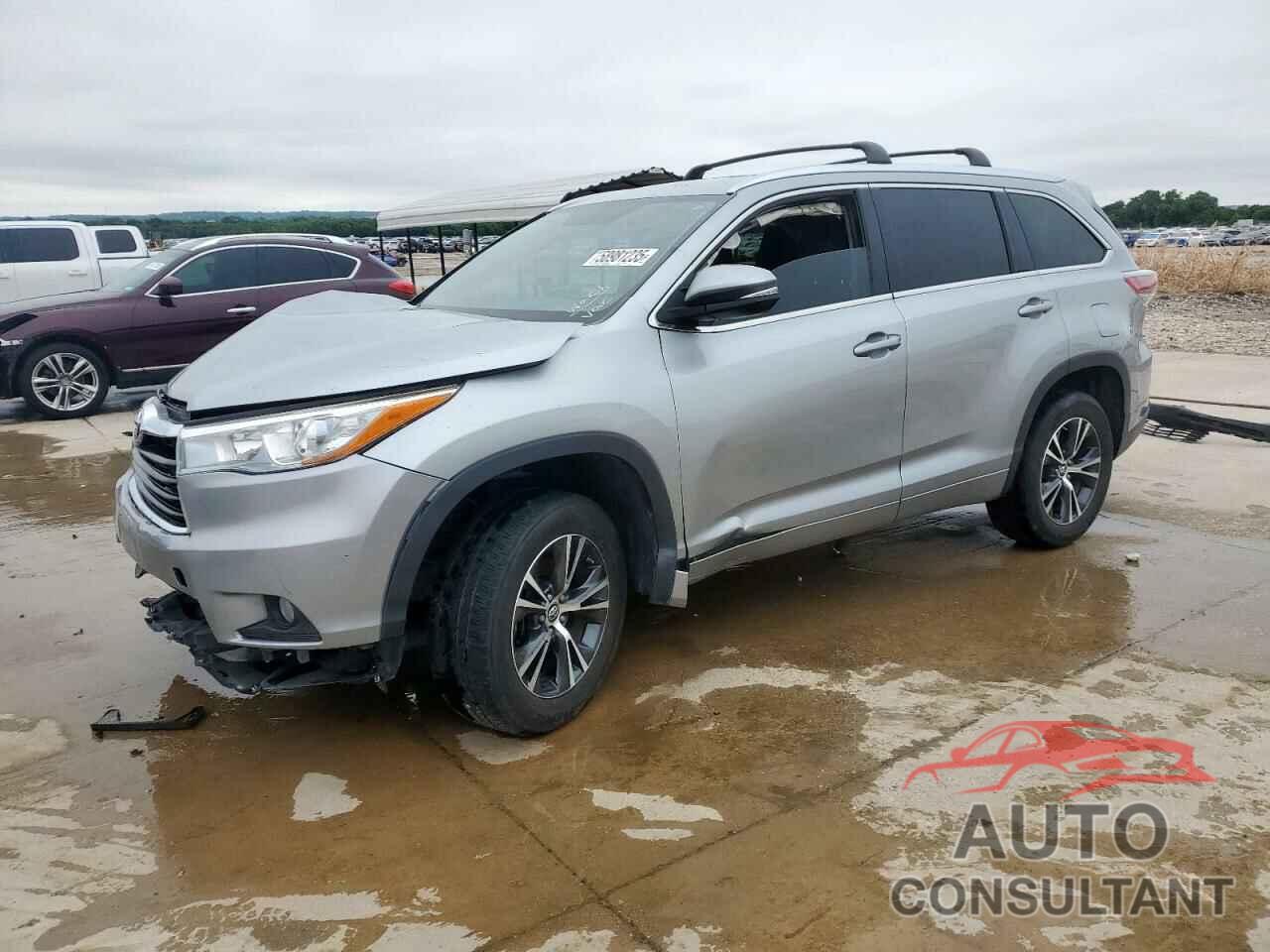 TOYOTA HIGHLANDER 2016 - 5TDKKRFH9GS502498