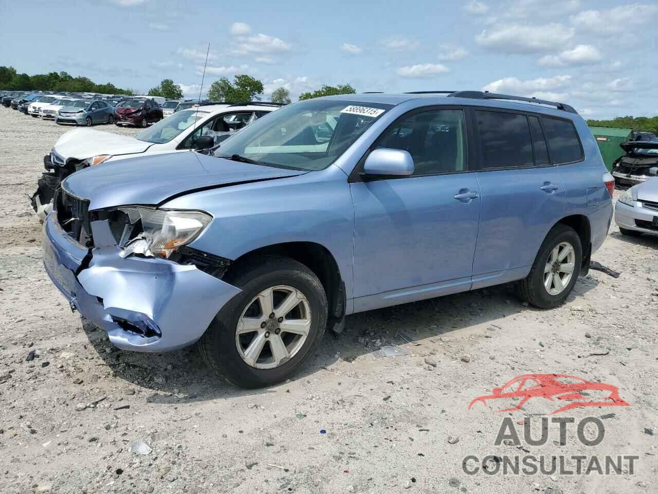 TOYOTA HIGHLANDER 2010 - 5TDBK3EH2AS032787