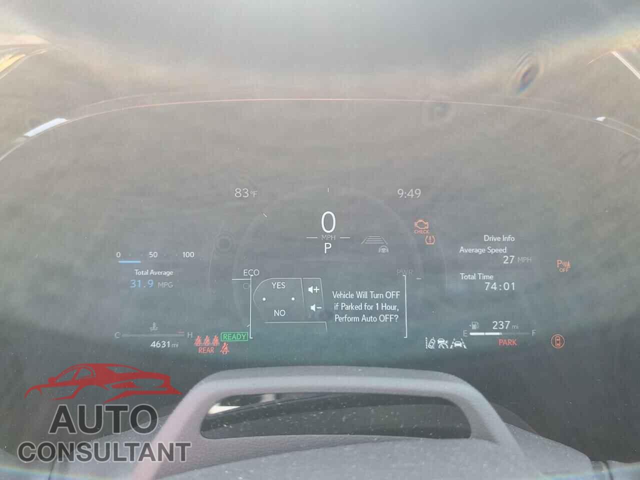 LEXUS RX 350H BA 2025 - 2T2BBMCA1SC077544