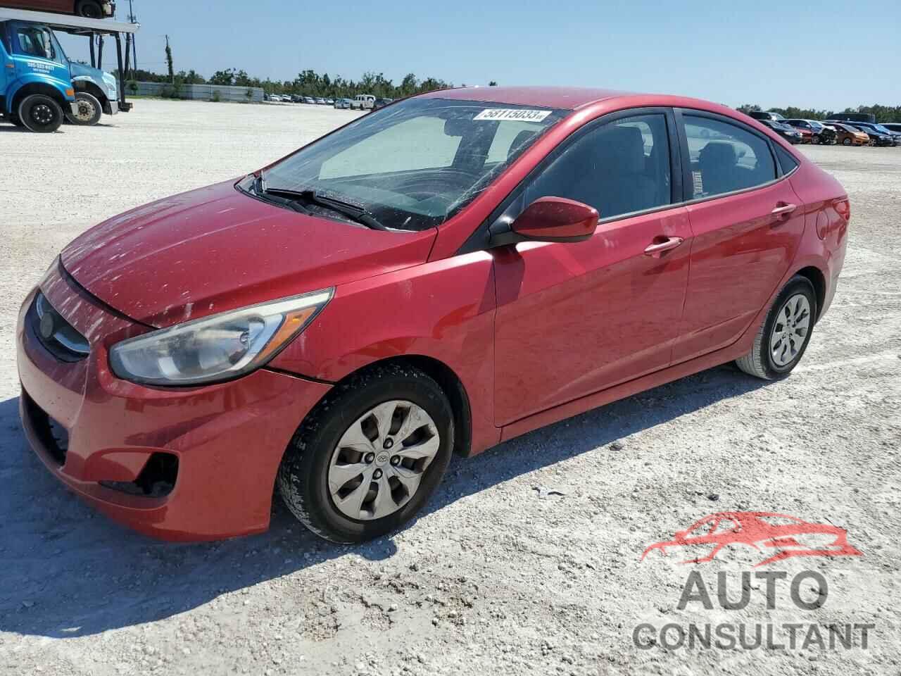 HYUNDAI ACCENT 2016 - KMHCT4AE1GU007558