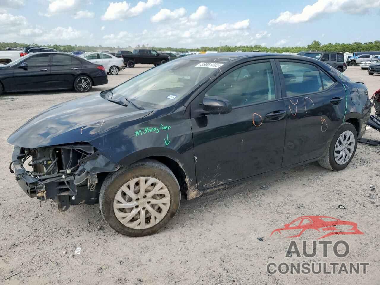 TOYOTA COROLLA 2019 - 2T1BURHE9KC165314