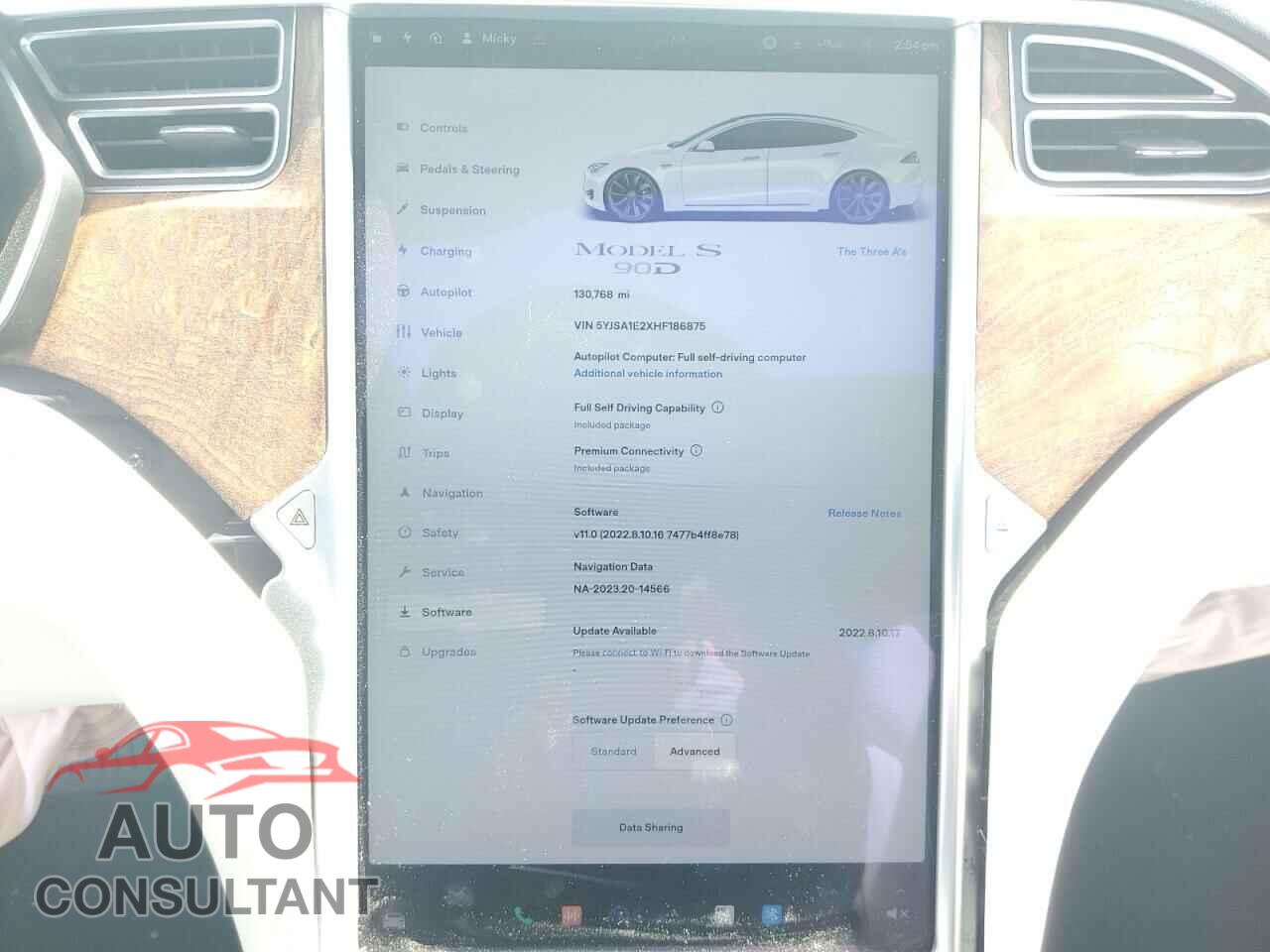 TESLA MODEL S 2017 - 5YJSA1E2XHF186875