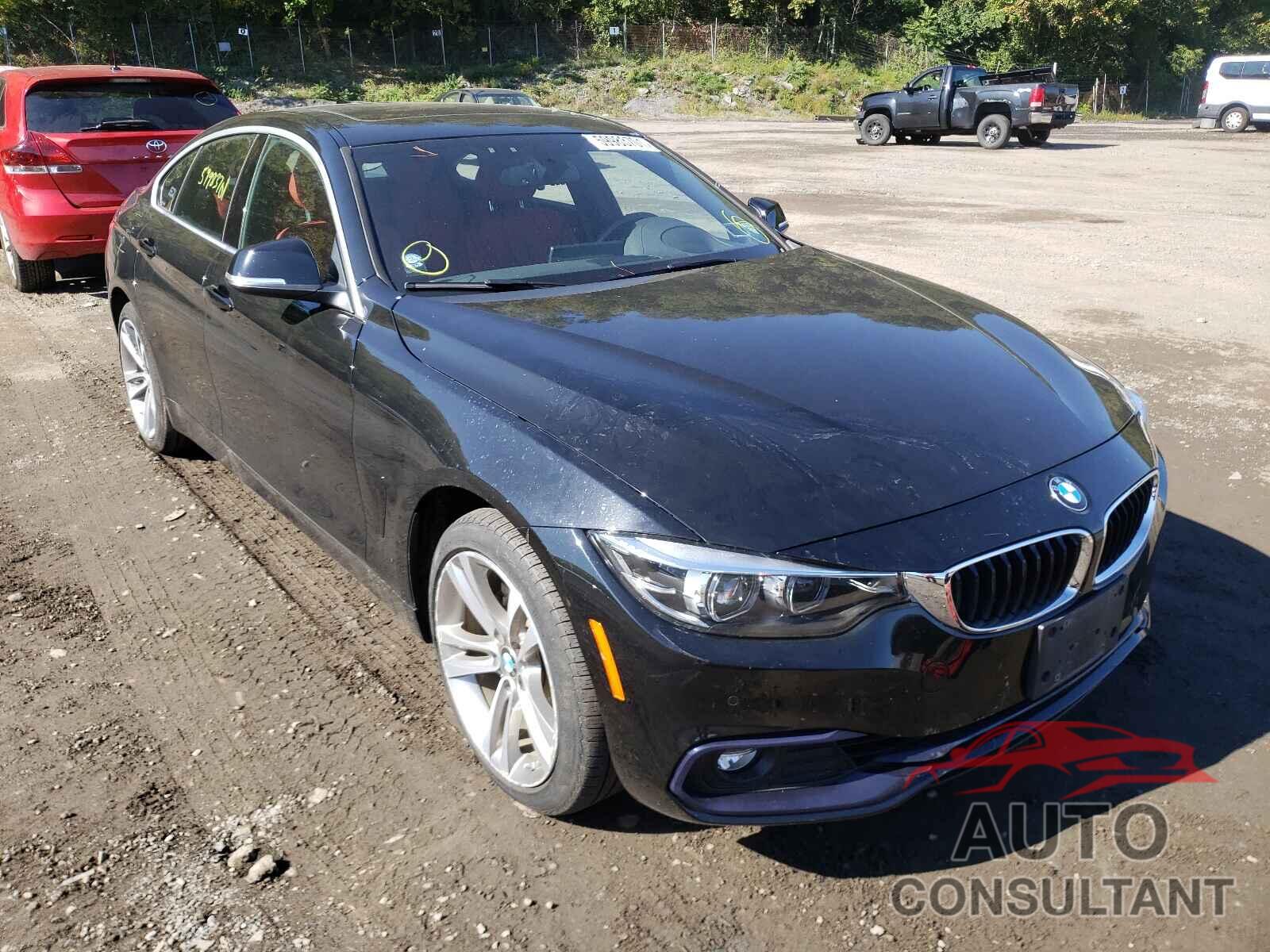 BMW 4 SERIES 2019 - WBA4J3C51KBL05292