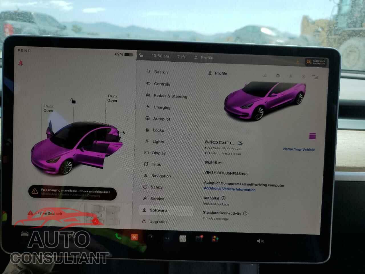 TESLA MODEL 3 2022 - 5YJ3E1EB5NF185993