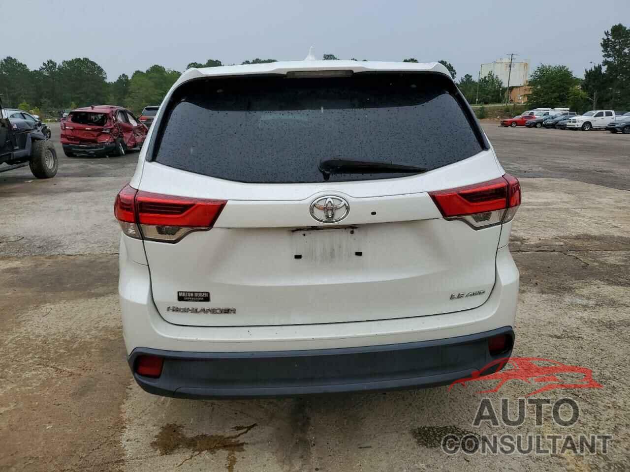TOYOTA HIGHLANDER 2017 - 5TDBZRFH8HS371531