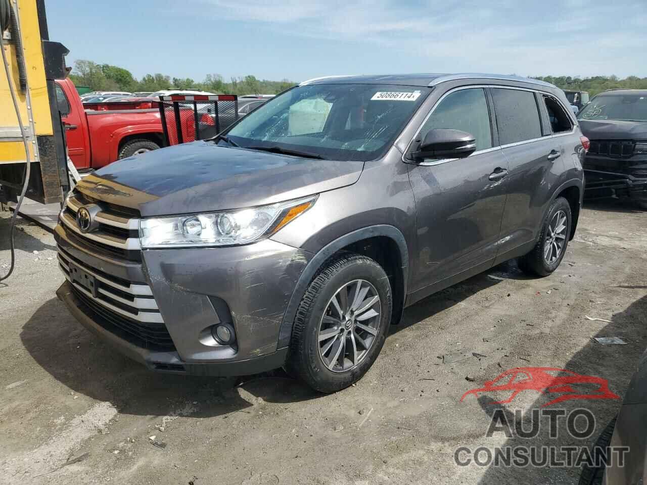 TOYOTA HIGHLANDER 2019 - 5TDJZRFH9KS711353