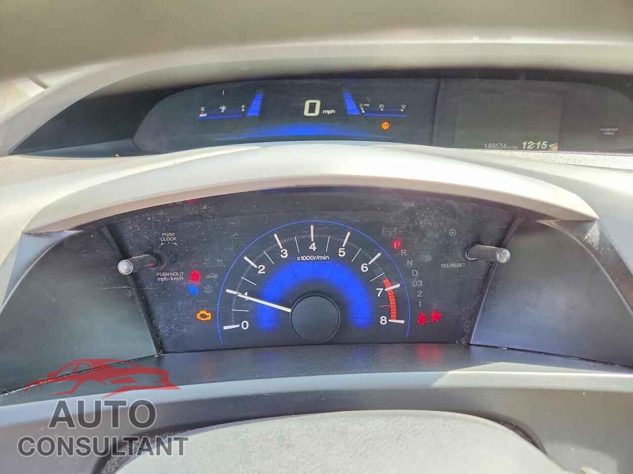 HONDA CIVIC 2012 - 19XFB2F55CE340338