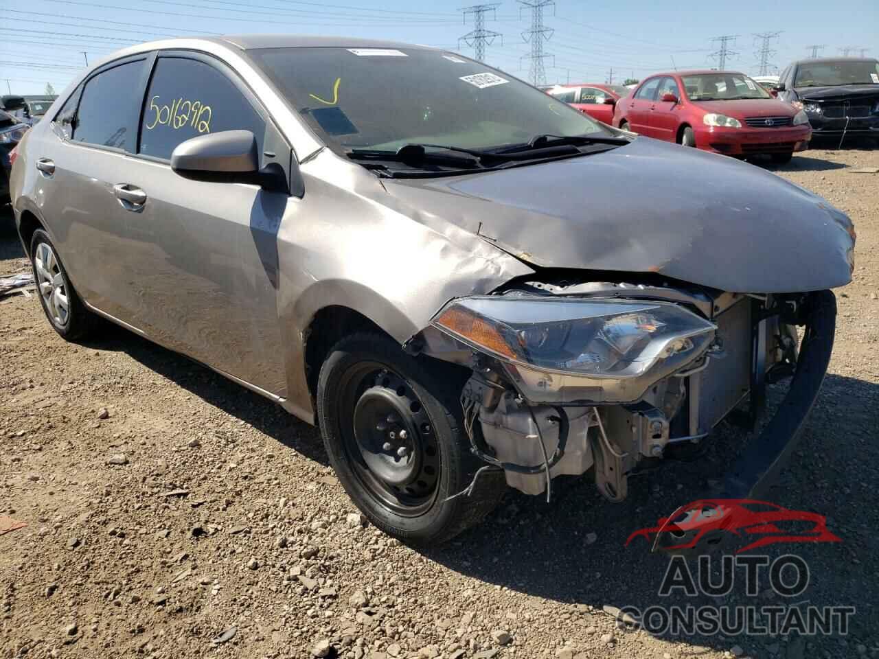 TOYOTA COROLLA 2016 - 2T1BURHE7GC744597