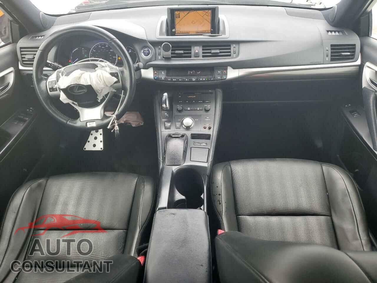 LEXUS CT 200 2012 - JTHKD5BH5C2100258