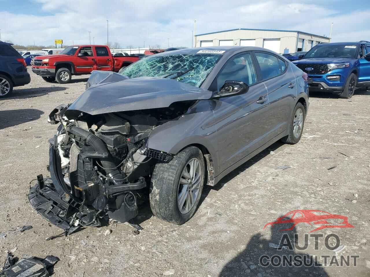 HYUNDAI ELANTRA 2020 - KMHD84LF5LU977595