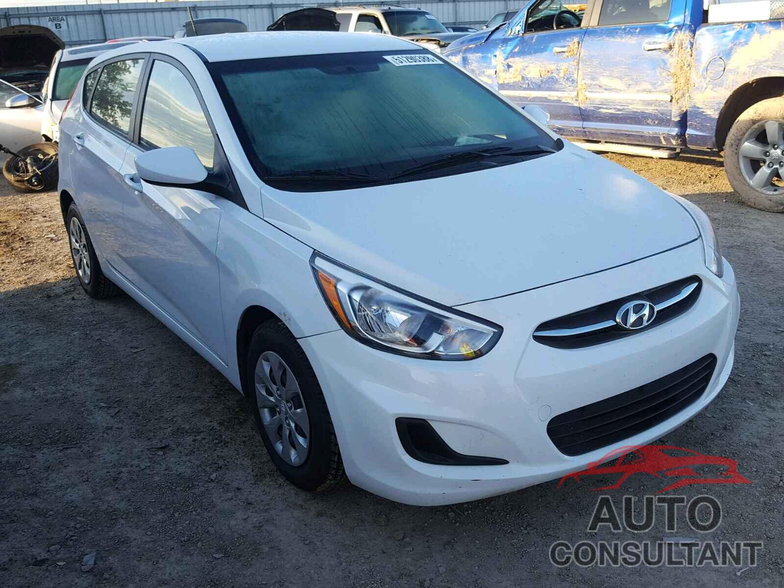 HYUNDAI ACCENT 2017 - KMHCT5AE4HU356950